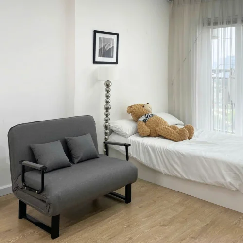 SOFA BED 100CM XÁM